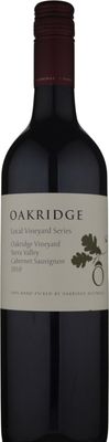 Oakridge Wines Local Vineyard Series Oakridge Vineyard Cabernet Sauvignon