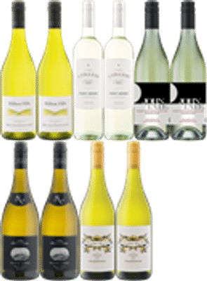 10 White Wines + 1 Free Premium Sparkling x11