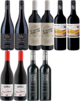 10 Red Wines + 1 Free Riversdale Sparkling x11