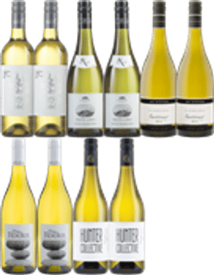 10 Beautiful White Wines + 1 Free Premium Sparkling x11
