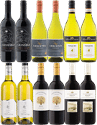 12 Mixed Wines For $69 x12