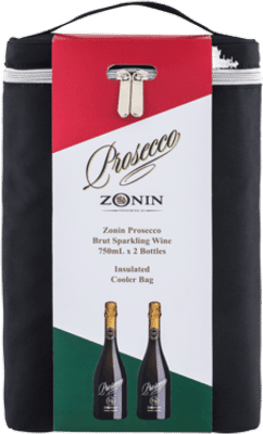 Zonin Twin Prosecco Pack & Cooler Bag