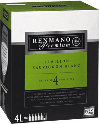 Renmano Premium Sauvignon Blanc Semillon Chardonnay Cask 4L