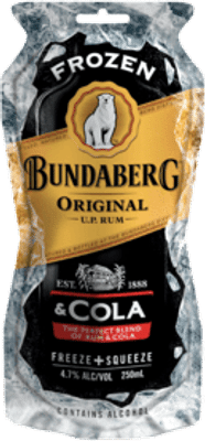 Bundaberg U.P. Rum & Cola Pouch 250mL