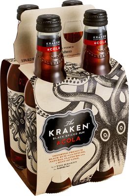 The Kraken Rum & Cola Bottle