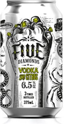 Five Diamonds Vodka & Citrus 6.5%
