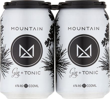 Mountain Gin & Tonic Can