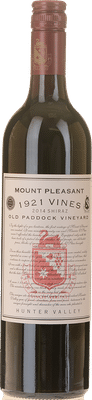 MOUNT PLEASANT Vines Old Paddock Vineyard Shiraz,