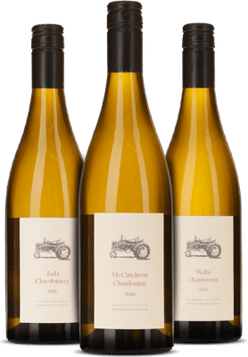 TEN MINUTES BY TRACTOR Single Vineyard Chardonnay 3 Pack