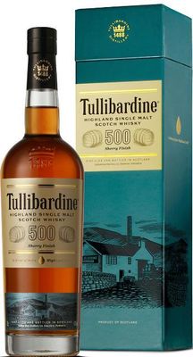 Tullibardine 500 Sherry Finish Highland Single Malt Whisky (Boxed)