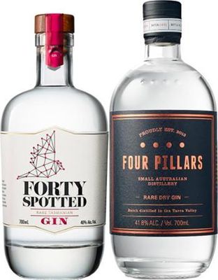 BoozeBud Forty Spotted & Four Pillars Dry Gin Bundle