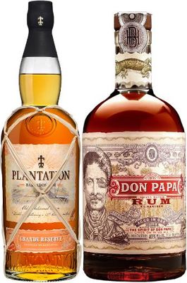 BoozeBud Plantation Grande Reserve & Don Papa Rum Bundle