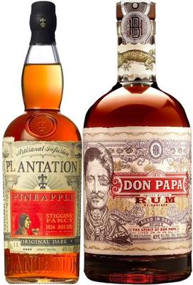 BoozeBud Plantation Pineapple Rum & Don Papa Bundle