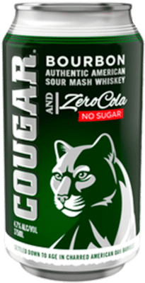 Cougar Bourbon & Cola Zero Cans