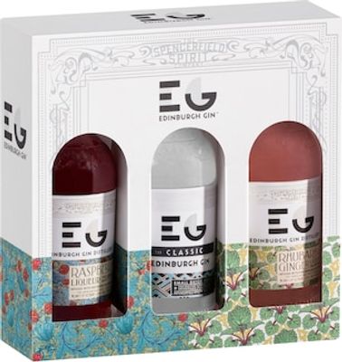 Edinburgh Gin Gift Pack 3 X 200ml