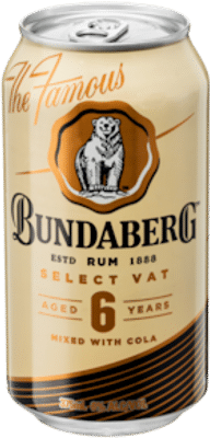 Bundaberg Select Vat Rum & Cola Cans 375mL