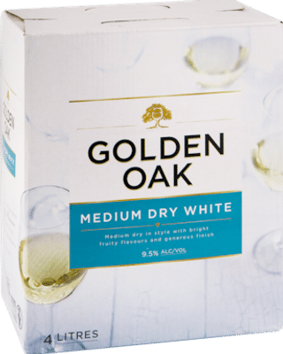 Golden Oak Medium Dry White Cask 4L