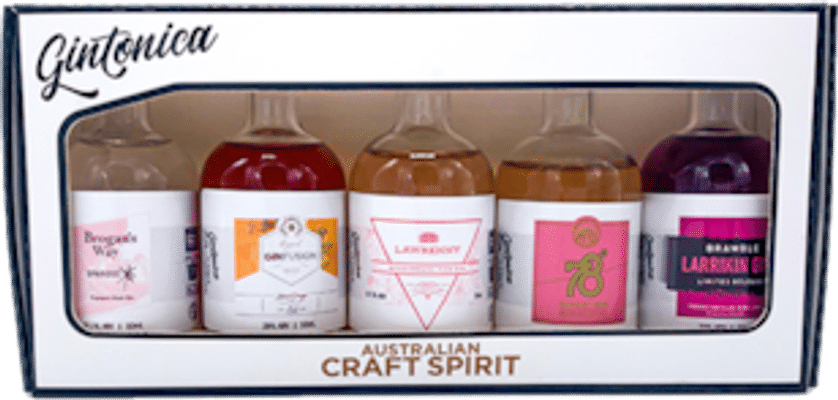 Gintonica Pretty In Pink Gin Tasting pack 5 x