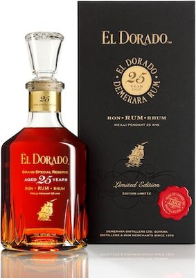 El Dorado 25 Year Old Rum 700mL