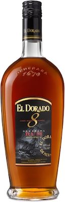 El Dorado 8 Year Old Rum 700mL