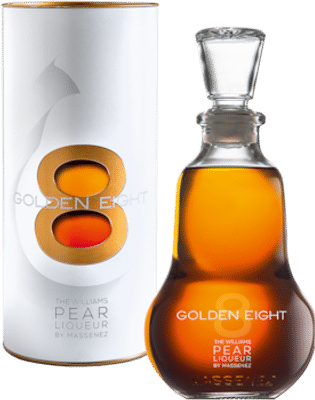 Massenez Golden Eight Liqueur de Poire William (Base Pear William Brandy) Gift Box