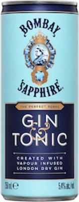 Bombay Sapphire Gin & Tonic Cans