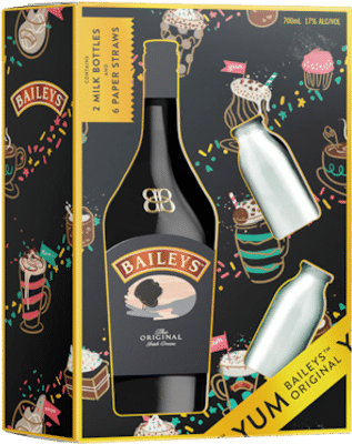 Baileys Original Irish Cream Liqueur With 2 Glasses Gift Pack