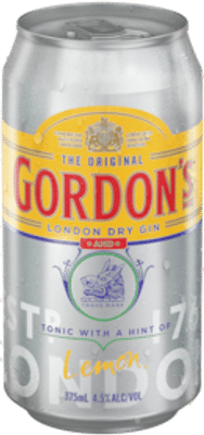 Gordons Gin & Tonic Cans