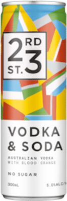 23rd Street Distillery Vodka & Soda with Blood