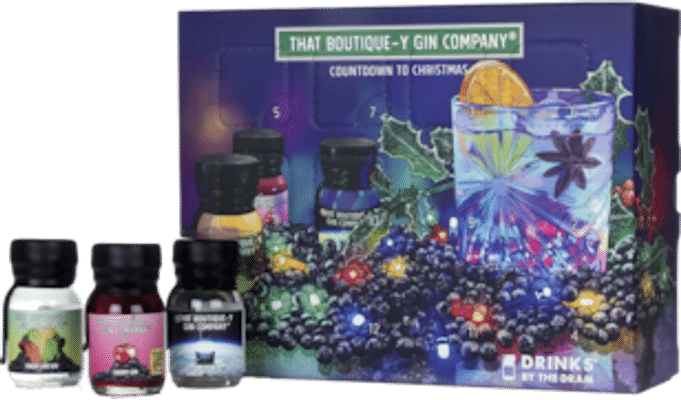 Drinks by the Dram 12 Days of Gin Advent Calendar