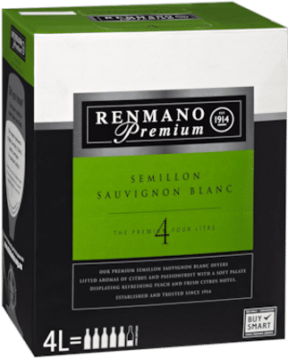 Renmano Premium Sauvignon Blanc Semillon Cask 4L