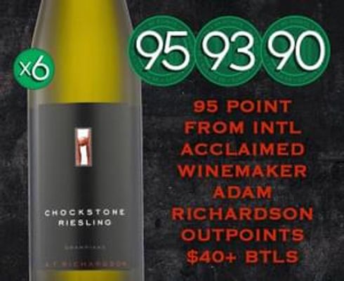 A.T. Richardson Wines Chockstone Grampians Riesling