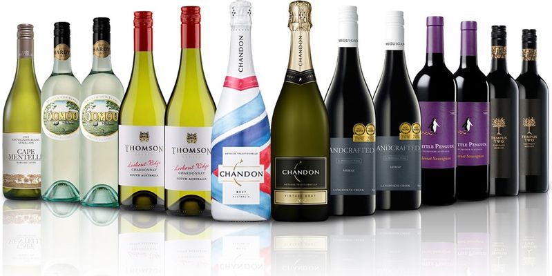 Impress the Guest ~ 13 Bottle Chandon Special Edition Mixed Wine Selection