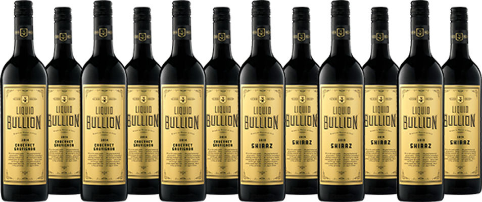 Liquid Bullion By The Wine Smelters Mix (12 Bottles)