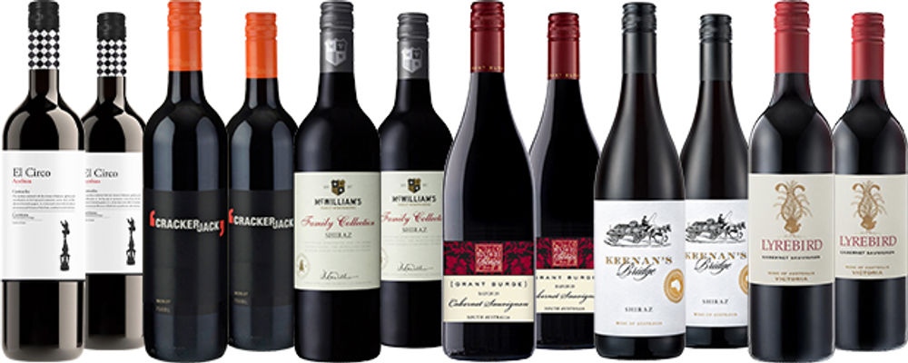 Incredible Value Reds (12 Bottles)