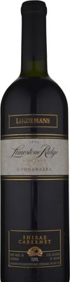 Lindemans Limestone Ridge Vineyard Cabernet Shiraz Ullage: very high shoulder