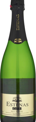 Vera de Estenas Cava Brut Natural - Macabeo - 70% and Chardonnay Fermented and Matured in Oak - 30% Macabeo Chardonnay