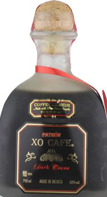 Patron XO Cafe Dark Cocoa Tequila Coffee Liqueur Original Presentation Box