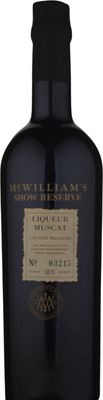 McWilliams Show Reserve Liqueur Muscat Original Wood Box