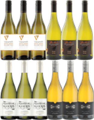 Stylish Modern Chardonnay x12