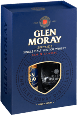 Glen Moray Classic Scotch Whisky Glasses Gift Pack