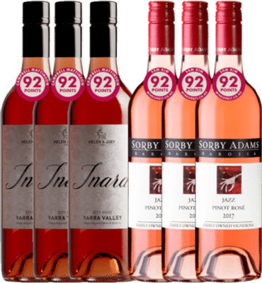 Rose Mixed Case 3+3