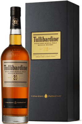 Tullibardine Highland Single Malt Scotch Whisky 20 Years Old 700mL