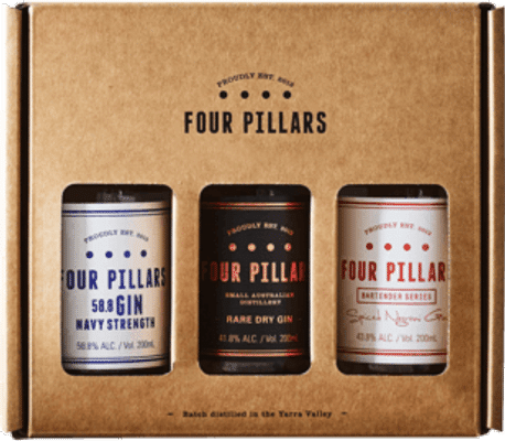 Four Pillars Gin Gift Pack 3x200mL