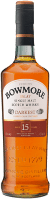 Bowmore Darkest 15 Year Old Single Malt Scotch Whisky 700mL