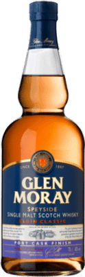 Glen Moray Classic Port Cask Single Malt Scotch Whisky 700mL
