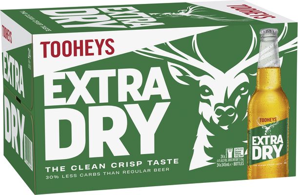 Tooheys Extra Dry Bottle