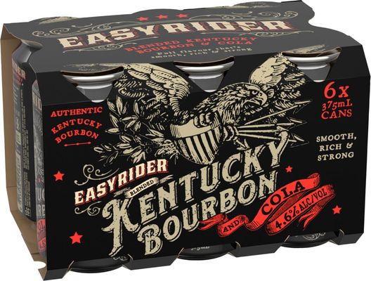 Easy Rider Bourbon & Cola Cans