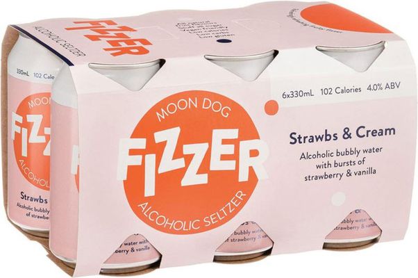 Moon Dog Fizzer Strawberries & Cream