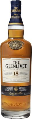 Glenlivet 18YO Single Malt Scotch Whisky